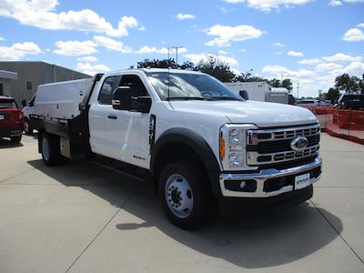 New 2023 Ford F-450 XL Super Cab 4WD, Hillsboro GII Steel Flatbed Truck for sale #F230658 - photo 1