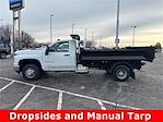 New 2024 Chevrolet Silverado 3500 Work Truck Regular Cab 4x4, 11' 6" Knapheide Rigid Side Dump Truck for sale #RF215887 - photo 3