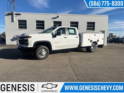 New 2024 Chevrolet Silverado 3500 Work Truck Crew Cab 4x4, 9' 5" DuraMag S Series Service Truck for sale #RF412478 - photo 1