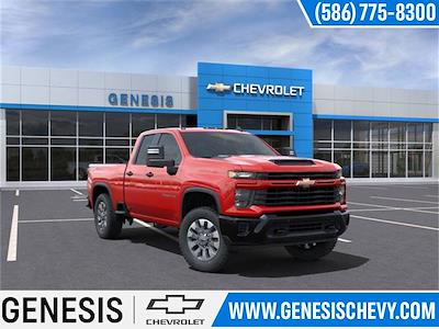 New 2025 Chevrolet Silverado 2500 Custom Double Cab 4x4, Pickup for sale #SF159747 - photo 1