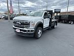 New 2024 Ford F-550 XL Regular Cab 4x4, 12' Reading Platform Body Flatbed Truck for sale #NA05444 - photo 4