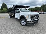 2024 Ford F-550 Regular Cab DRW 4x4, PJ's Landscape Dump Stake Bed for sale #NA10726 - photo 1