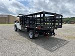 New 2024 Ford F-550 XL Regular Cab 4x4, PJ's Landscape Dump Stake Bed for sale #NA10726 - photo 8