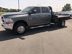 2011 Dodge Ram 3500 Crew Cab DRW 4WD, Flatbed Truck for sale #C24272B - photo 4