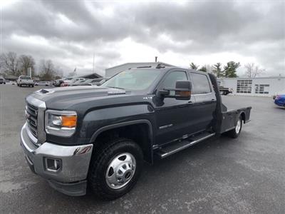 Used 2018 GMC Sierra 3500 SLE Crew Cab 4x4, Flatbed Truck for sale #M20266A1 - photo 1