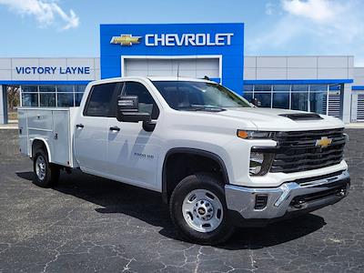 New 2024 Chevrolet Silverado 2500 Work Truck Crew Cab 4WD, 8' 2" Reading SL Service Body Service Truck for sale #S41016 - photo 1