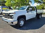 New 2024 Chevrolet Silverado 3500 Work Truck Crew Cab 4WD, 9' 6" Knapheide PGTB Utility Gooseneck Flatbed Truck for sale #S41020 - photo 3