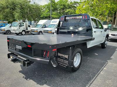 New 2024 Chevrolet Silverado 3500 Work Truck Crew Cab 4WD, 9' 6" Knapheide PGTB Utility Gooseneck Flatbed Truck for sale #S41021 - photo 2