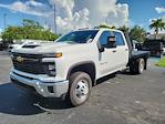 New 2024 Chevrolet Silverado 3500 Work Truck Crew Cab 4WD, 9' 6" Knapheide PGTB Utility Gooseneck Flatbed Truck for sale #S41033 - photo 3