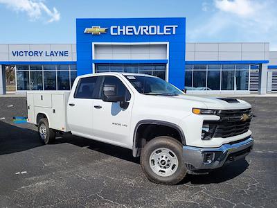 New 2024 Chevrolet Silverado 2500 Work Truck Crew Cab 4WD, 8' 2" Reading SL Service Body Service Truck for sale #S41034 - photo 1