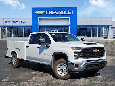 New 2024 Chevrolet Silverado 3500 Work Truck Crew Cab 4WD, 8' 2" Reading SL Service Body Service Truck for sale #S41035 - photo 1