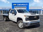 New 2024 Chevrolet Silverado 3500 Work Truck Crew Cab 4WD, 9' 6" Knapheide PGTB Utility Gooseneck Flatbed Truck for sale #S41037 - photo 1