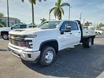 New 2024 Chevrolet Silverado 3500 Work Truck Crew Cab 4WD, 9' 6" Knapheide PGTB Utility Gooseneck Flatbed Truck for sale #S41037 - photo 3