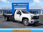 Used 2024 Chevrolet Silverado 3500 Work Truck Regular Cab 4WD, Flatbed Truck for sale #S41050A - photo 1