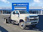 2024 Chevrolet Silverado 5500 Crew Cab DRW 4WD, Hillsboro GII Steel Flatbed Truck for sale #S41056 - photo 1