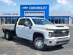 New 2024 Chevrolet Silverado 3500 Work Truck Crew Cab 4WD, 9' 6" Knapheide PGTB Utility Gooseneck Flatbed Truck for sale #S41062 - photo 1