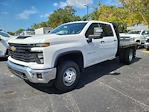 New 2024 Chevrolet Silverado 3500 Work Truck Crew Cab 4WD, 9' 6" Knapheide PGTB Utility Gooseneck Flatbed Truck for sale #S41062 - photo 3