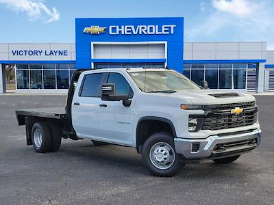 New 2024 Chevrolet Silverado 3500 Work Truck Crew Cab 4WD, Knapheide PGTB Utility Gooseneck Flatbed Truck for sale #S41076 - photo 1