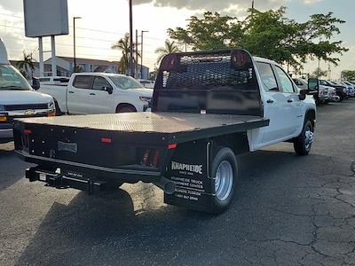 New 2024 Chevrolet Silverado 3500 Work Truck Crew Cab 4WD, 9' 6" Knapheide PGTB Utility Gooseneck Flatbed Truck for sale #S41076 - photo 2