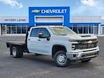 New 2024 Chevrolet Silverado 3500 Work Truck Crew Cab 4WD, 9' 6" Knapheide PGTB Utility Gooseneck Flatbed Truck for sale #S41076 - photo 1