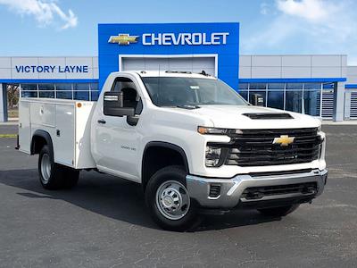 New 2024 Chevrolet Silverado 3500 Work Truck Regular Cab RWD, Monroe Truck Equipment ServicePRO™ Service Truck for sale #S4283 - photo 1