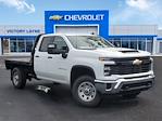 New 2024 Chevrolet Silverado 3500 Work Truck Double Cab 4WD, 8' 6" CM Truck Beds RD Model Flatbed Truck for sale #S4551 - photo 1