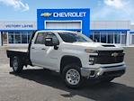 2024 Chevrolet Silverado 3500 Double Cab 4WD, CM Truck Beds RD Model Flatbed Truck for sale #S4620 - photo 1