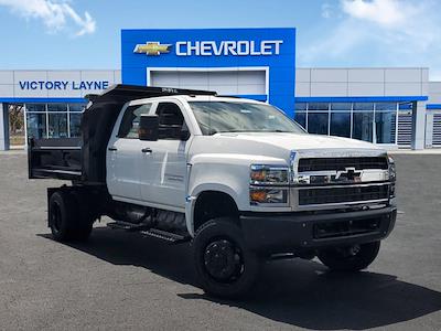 New 2024 Chevrolet Silverado 5500 Work Truck Crew Cab 4WD, Crysteel E-Tipper Dump Truck for sale #S4851 - photo 1