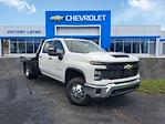 New 2024 Chevrolet Silverado 3500 Work Truck Crew Cab 4WD, 9' 4" Hillsboro GII Steel Flatbed Truck for sale #S4880 - photo 1