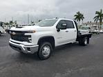 New 2024 Chevrolet Silverado 3500 Work Truck Crew Cab 4WD, CM Truck Beds RD Model Flatbed Truck for sale #S4917 - photo 3