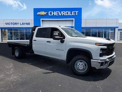 2024 Chevrolet Silverado 3500 Crew Cab 4WD, Knapheide PGTB Utility Gooseneck Flatbed Truck for sale #S4953 - photo 1