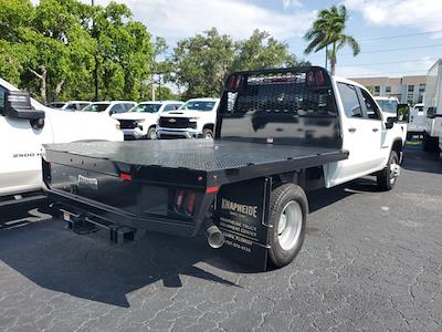 New 2024 Chevrolet Silverado 3500 Work Truck Crew Cab 4WD, 9' 6" Knapheide PGTB Utility Gooseneck Flatbed Truck for sale #S4963 - photo 2