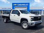 New 2024 Chevrolet Silverado 3500 Work Truck Double Cab 4WD, 8' 6" CM Truck Beds RD Model Flatbed Truck for sale #S4964 - photo 1