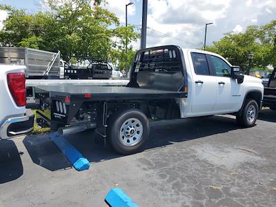 New 2024 Chevrolet Silverado 3500 Work Truck Double Cab RWD, 8' 6" CM Truck Beds RD Model Flatbed Truck for sale #S4965 - photo 2