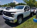 New 2024 Chevrolet Silverado 3500 Work Truck Double Cab RWD, 8' 6" CM Truck Beds RD Model Flatbed Truck for sale #S4965 - photo 3