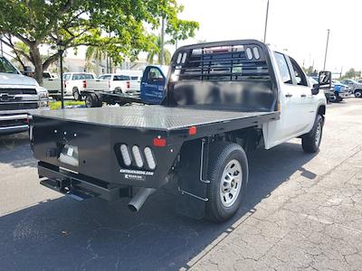 New 2024 Chevrolet Silverado 3500 Work Truck Double Cab RWD, 8' 6" CM Truck Beds RD Model Flatbed Truck for sale #S4966 - photo 2