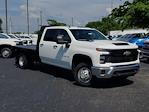 New 2024 Chevrolet Silverado 3500 Work Truck Crew Cab 4WD, 9' 6" Knapheide PGTB Utility Gooseneck Flatbed Truck for sale #S4968 - photo 26