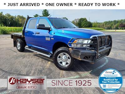 Used 2018 Ram 2500 Tradesman Crew Cab 4x4, Flatbed Truck for sale #JLUT8977 - photo 1
