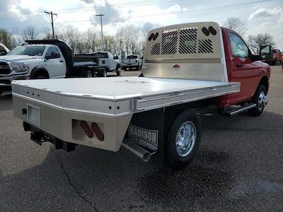 New 2024 Ram 3500 Tradesman Regular Cab 4x4, 9' 4" Future Line Skirted Rancher Flatbed Truck for sale #R3744 - photo 2