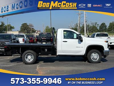 New 2024 Chevrolet Silverado 3500 Work Truck Regular Cab 4x4, Knapheide Flatbed Truck for sale #274342 - photo 1