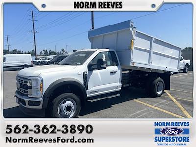 New 2024 Ford F-550 XL Regular Cab RWD, 12' Scelzi Landscape Dump for sale #240327 - photo 1