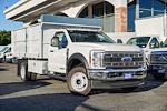 New 2024 Ford F-550 XL Regular Cab RWD, 12' Scelzi Landscape Dump for sale #240668 - photo 3