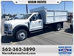 New 2024 Ford F-550 XL Regular Cab 4WD, 12' Scelzi Landscape Dump for sale #240674 - photo 1