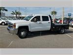 Used 2018 Chevrolet Silverado 3500 Work Truck Crew Cab 4x4, CM Truck Beds SK Model Flatbed Truck for sale #20T269A - photo 21