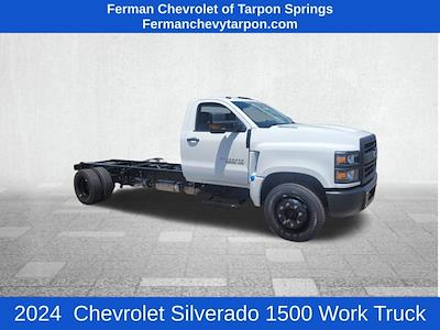 New 2024 Chevrolet Silverado 5500 Work Truck Regular Cab RWD, Cab Chassis for sale #24T1082 - photo 1