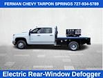 New 2024 Chevrolet Silverado 3500 Work Truck Crew Cab 4WD, Knapheide Flatbed Truck for sale #24T1083 - photo 7