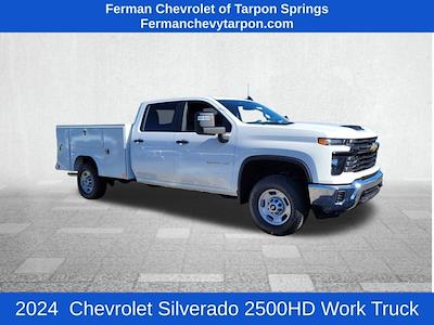 New 2024 Chevrolet Silverado 2500 Work Truck Crew Cab 4WD, 8' 2" Reading SL Service Body Service Truck for sale #24T1266 - photo 1