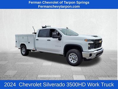 New 2024 Chevrolet Silverado 3500 Work Truck Crew Cab RWD, 8' 2" Reading SL Service Body Service Truck for sale #24T1341 - photo 1