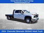 New 2024 Chevrolet Silverado 3500 Work Truck Crew Cab 4WD, 8' 9" Knapheide PGTB Utility Gooseneck Flatbed Truck for sale #24T1417 - photo 1