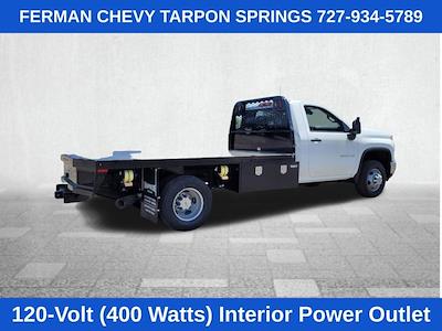 New 2024 Chevrolet Silverado 3500 Work Truck Regular Cab 4WD, Flatbed Truck for sale #24T356 - photo 2